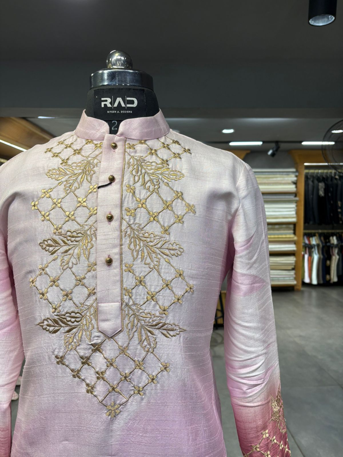 Lavender Ombre kurta