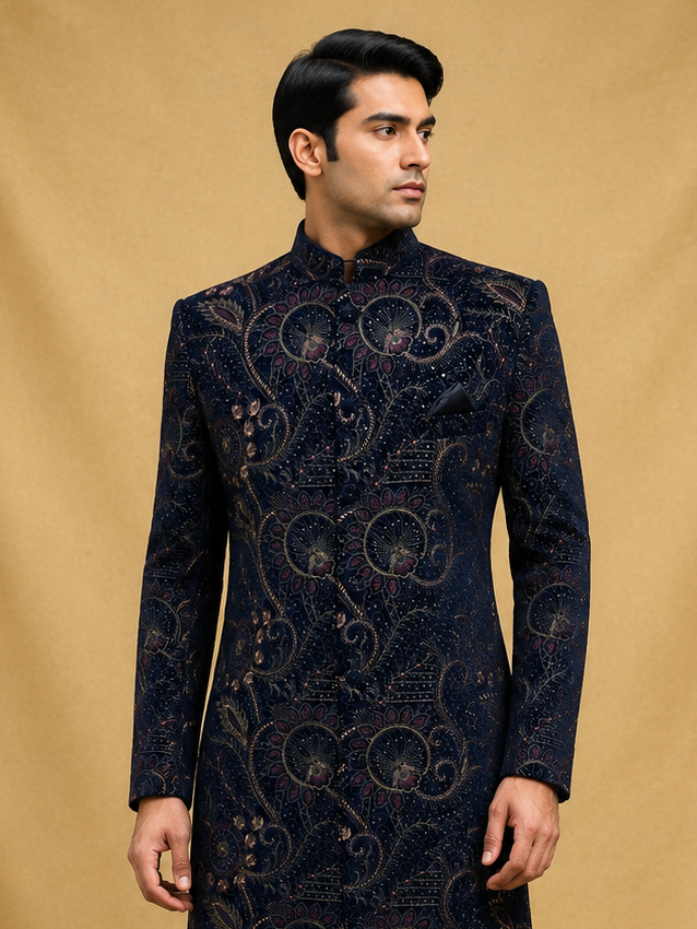 Navyan Shrug set