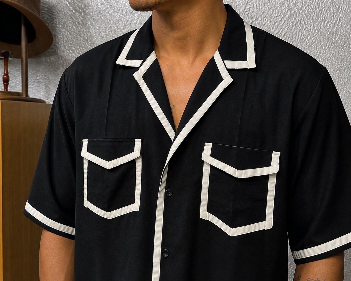 Black & White Resort shirt