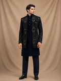 Midnight Regal Shrug Set