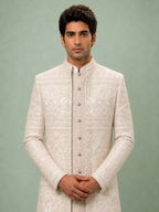Maharaja Embroidered Shrug set