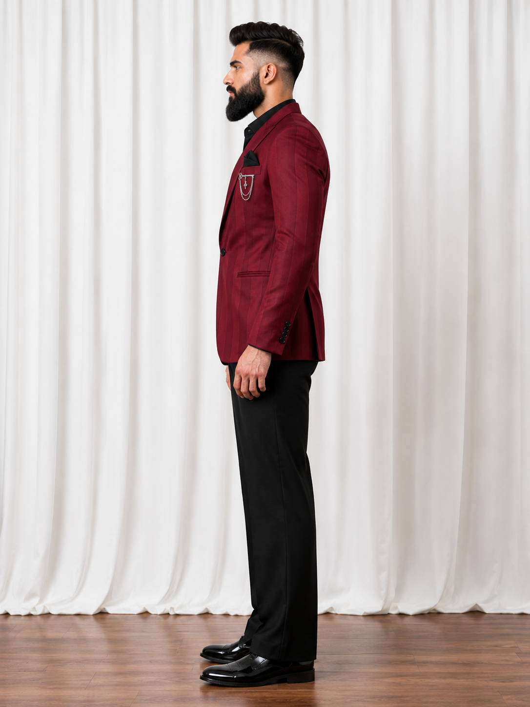 Wine Elegance Suit