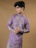 Persian Violet Kurta Set