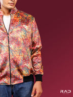 Multicolor Bomber Jacket