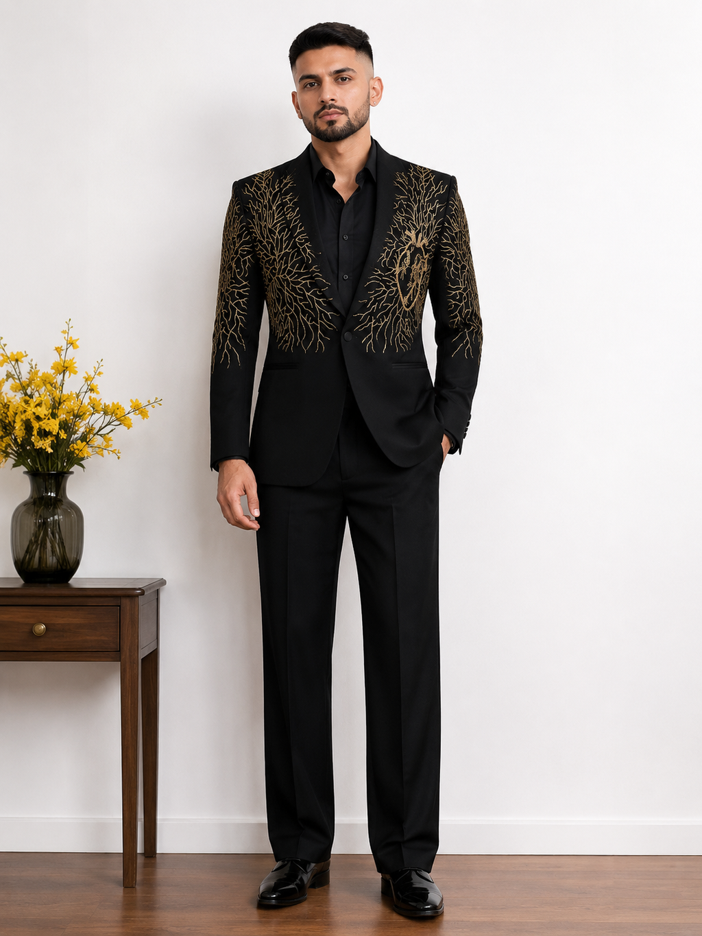 Golden Roots Tuxedo