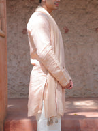 Peach Mirror Kurta