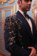 Blue Glided Noir Tuxedo