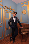 Blue Glided Noir Tuxedo