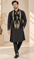 Noir Ember Kurta set