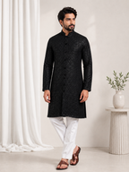 Black Onyx Kurta