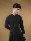 Black Drape Kurta