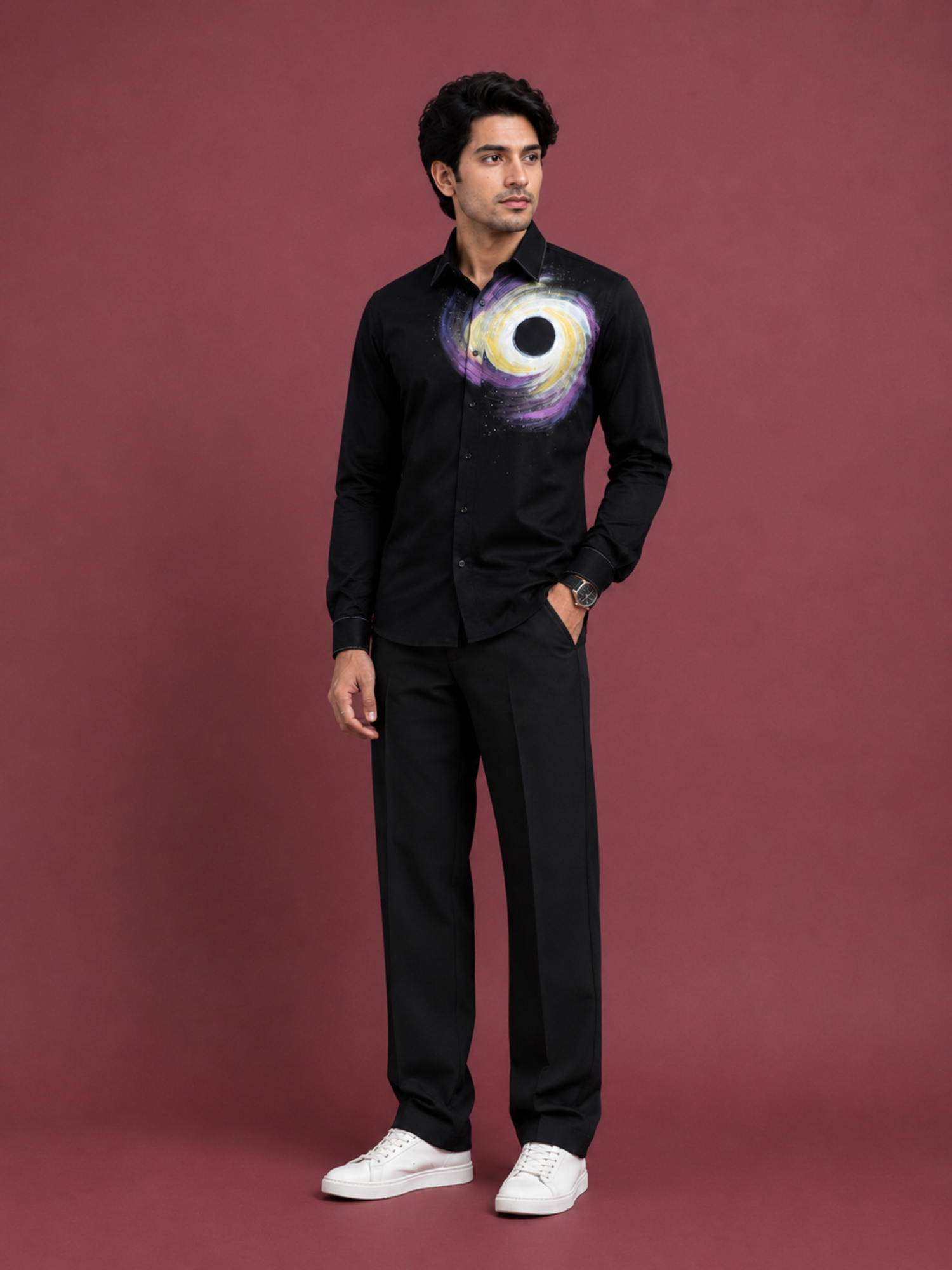 Nebula Print Shirt