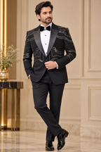 Golden Wave Luxury Tuxedo