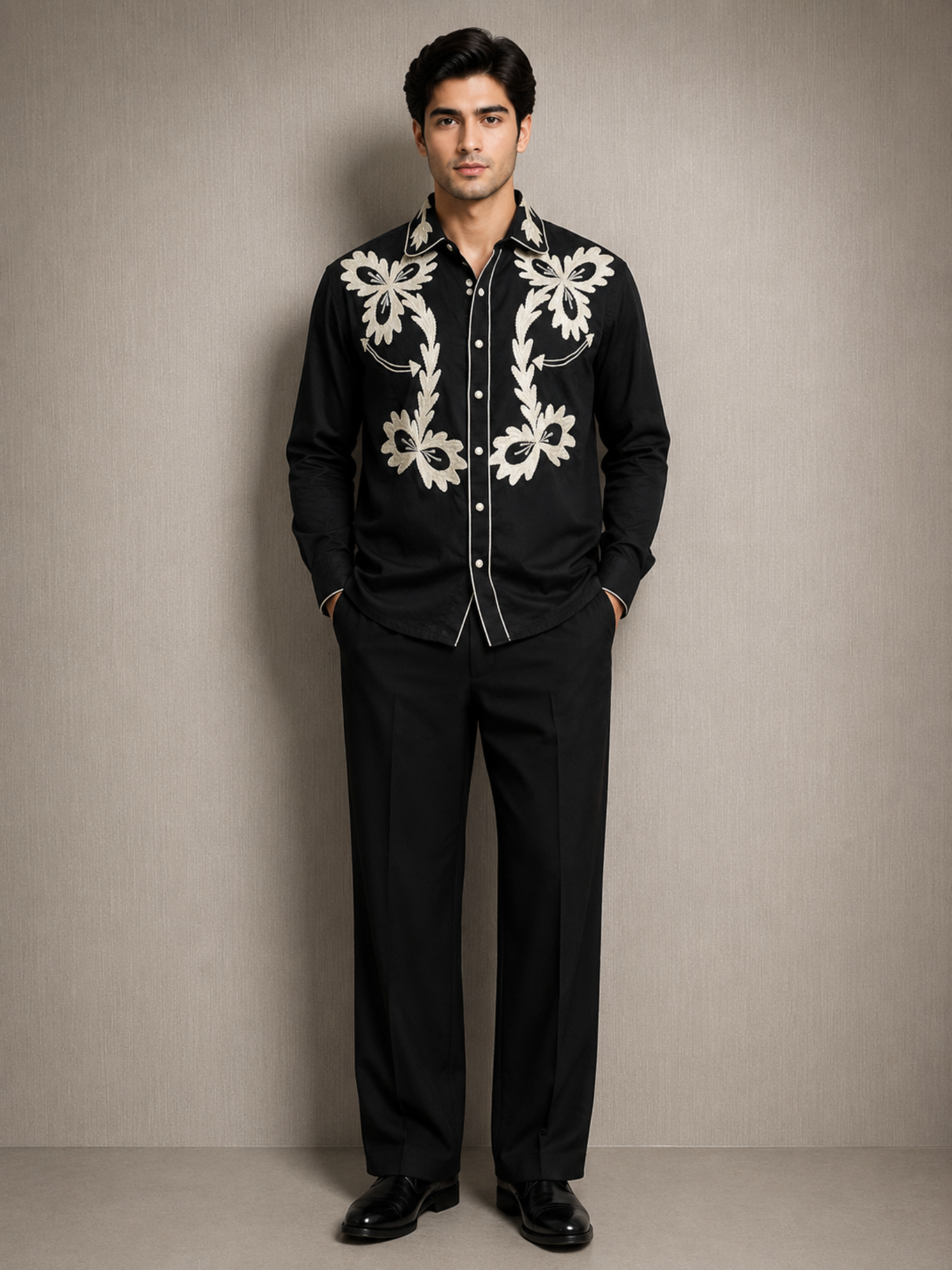 Retro Black Shirt