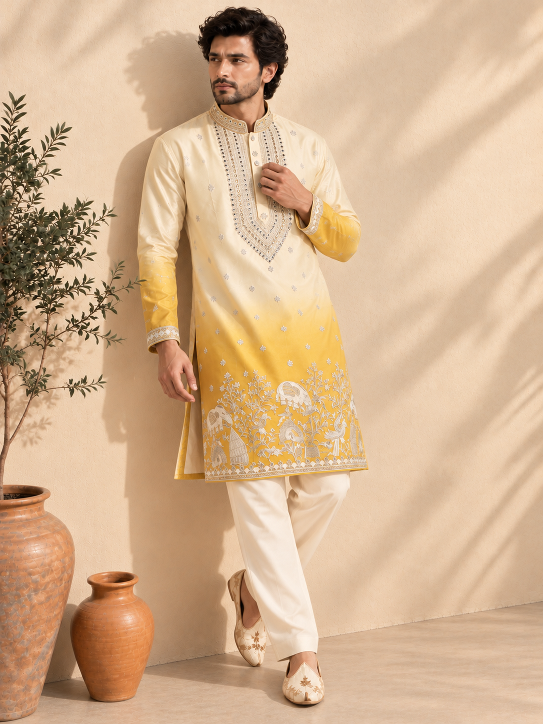 Zari Mahal Kurta
