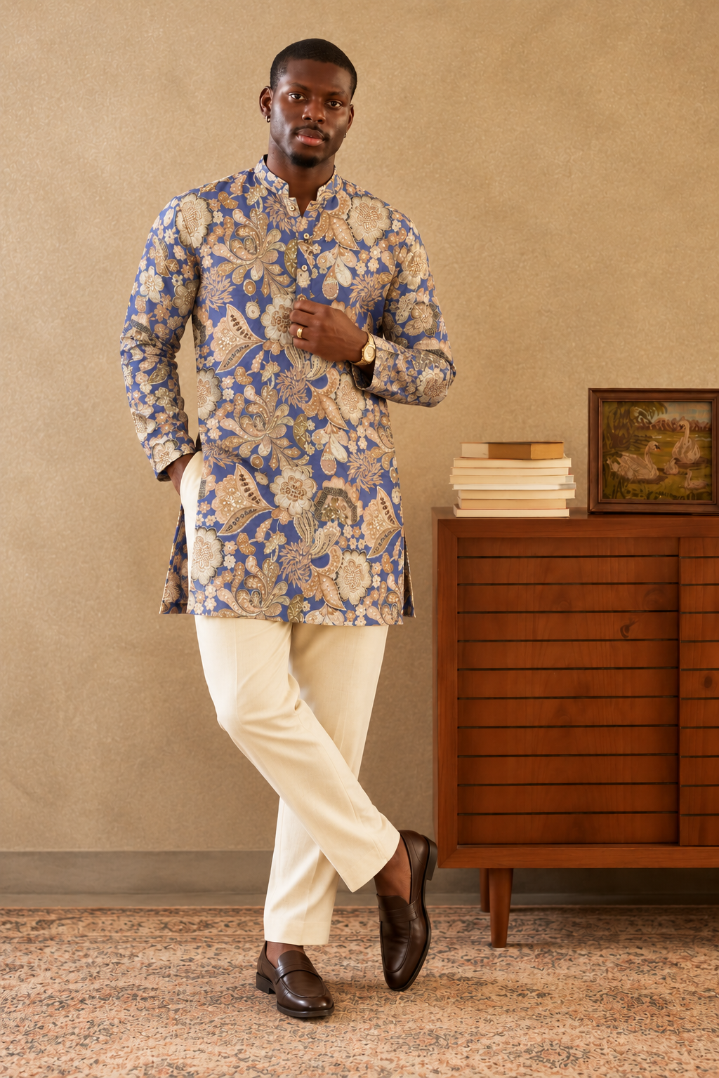 Sultan Embroidered Kurta