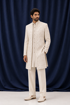 Maharaja Embroidered Shrug set