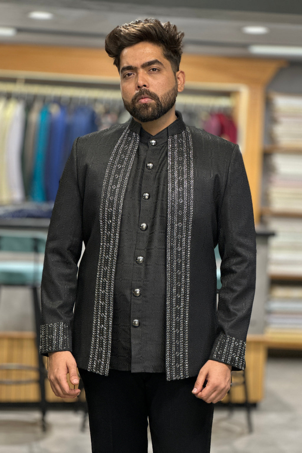 Black Shrug Set