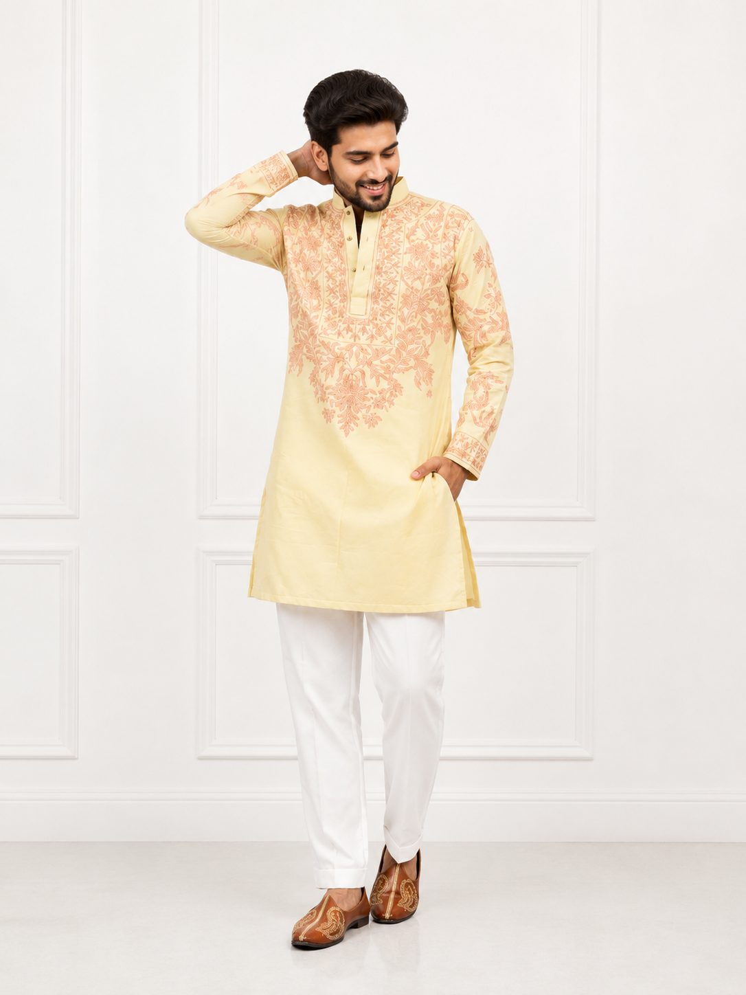 Royal Crème Kurta