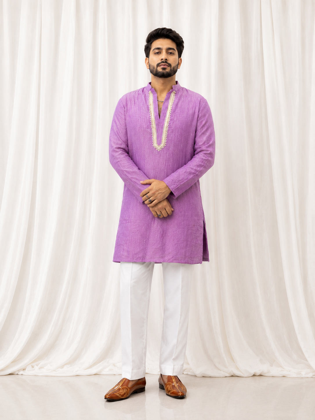 Lavender  Essence kurta