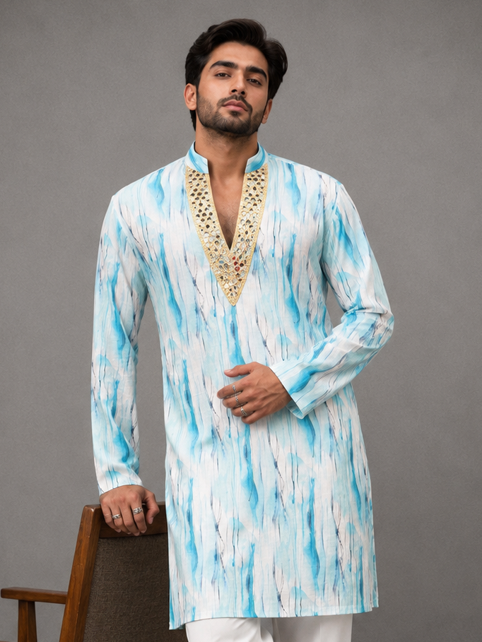 Aqua Mirage Kurta