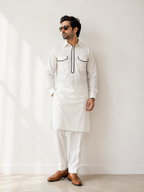 Raj Minimal Kurta Set