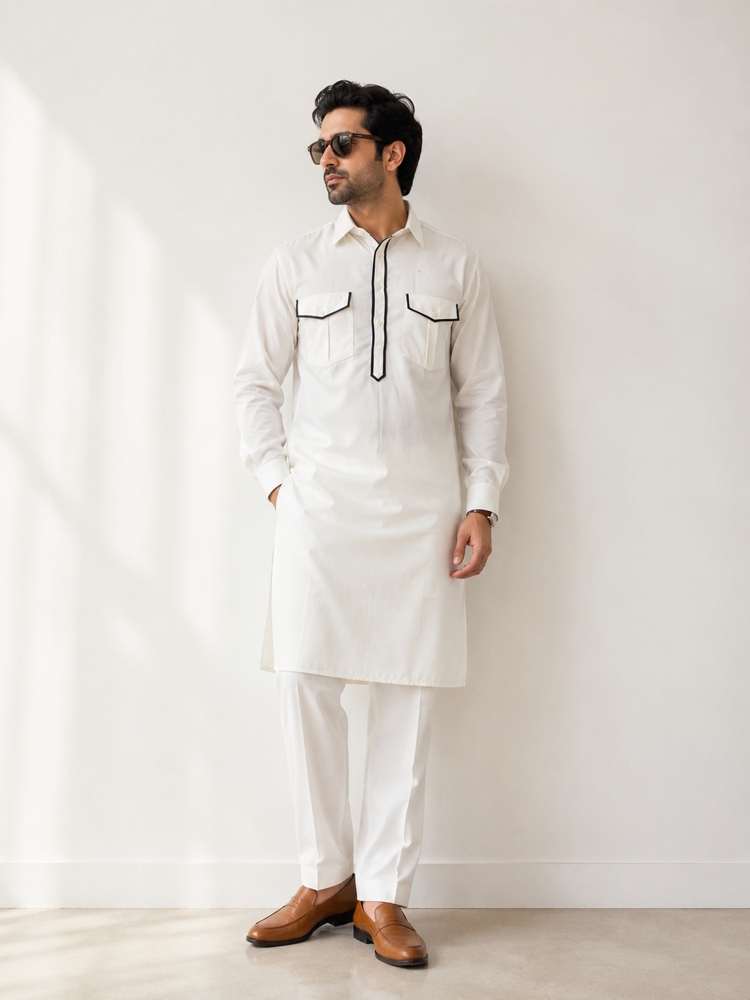 Raj Minimal Kurta Set