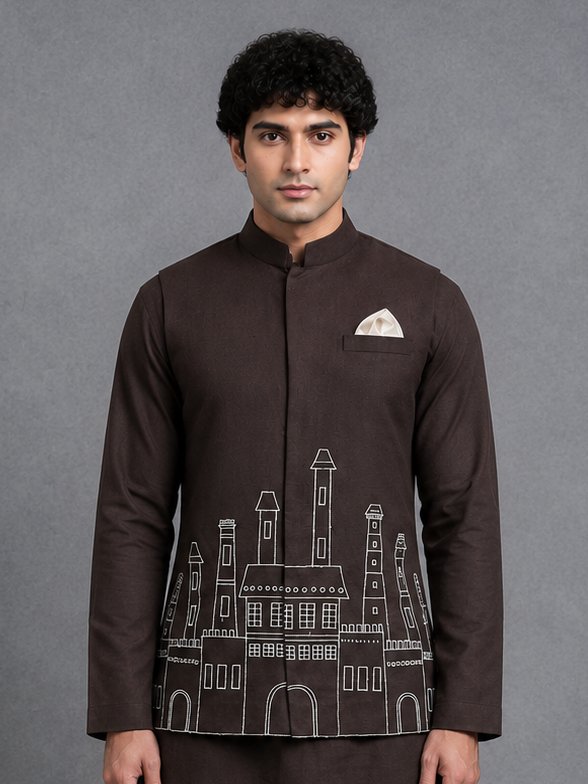Noir Haveli Bundy Set