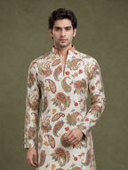 Paisley Heritage  Handcrafted Kurta