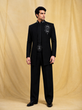 Noir Monarch Shrug Set