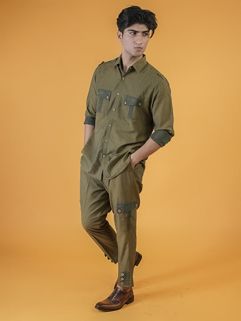 Mud Green Co-Ord Set