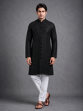 Black Onyx Kurta