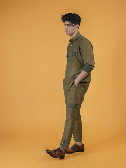 Mud Green Co-Ord Set