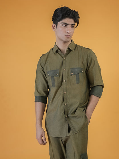 Mud Green Shirt