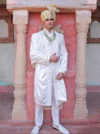 Shwetang Panel Sherwani
