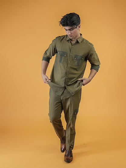 Mud Green Co-Ord Set