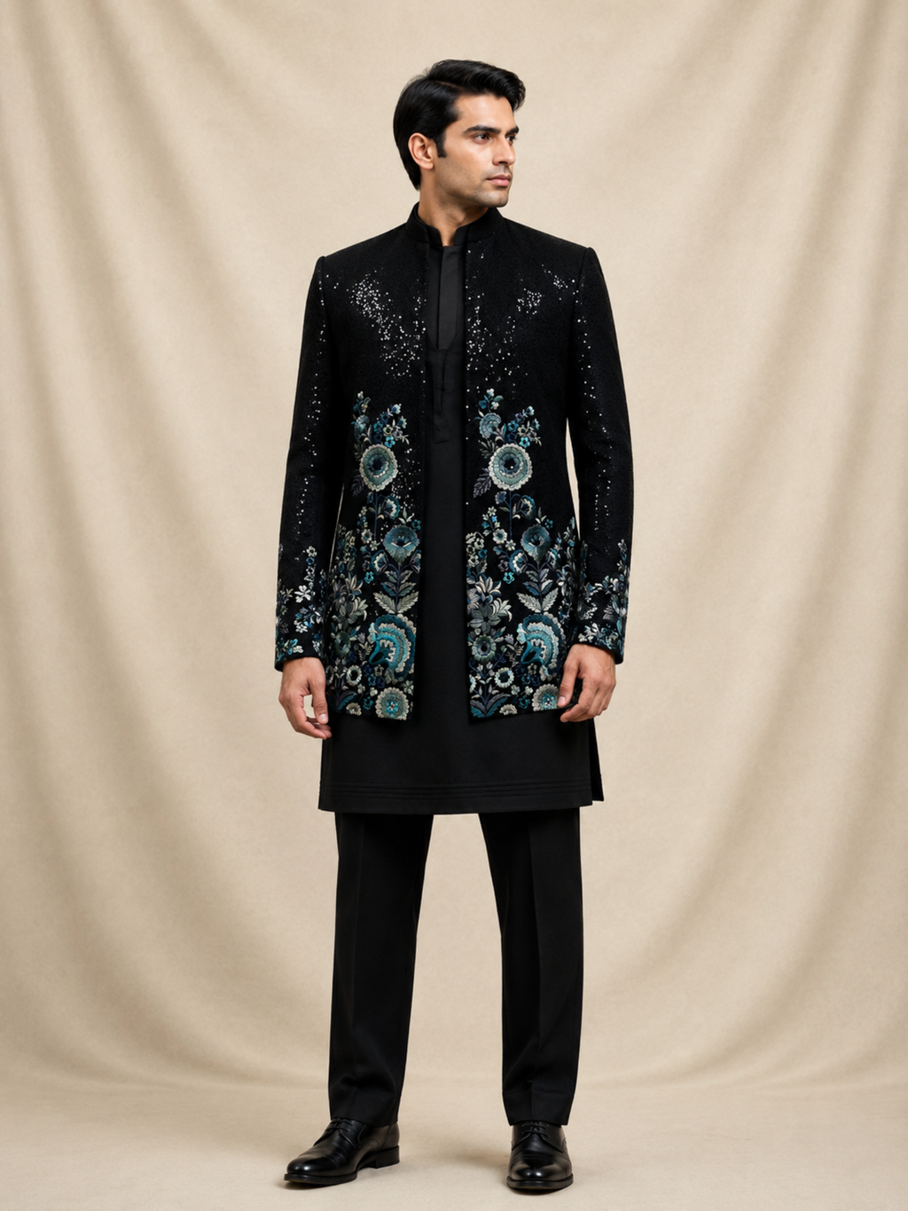 Moonlit Garden Embroidered Set