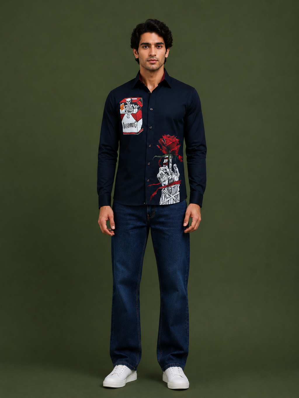 Skull Rose Shirt