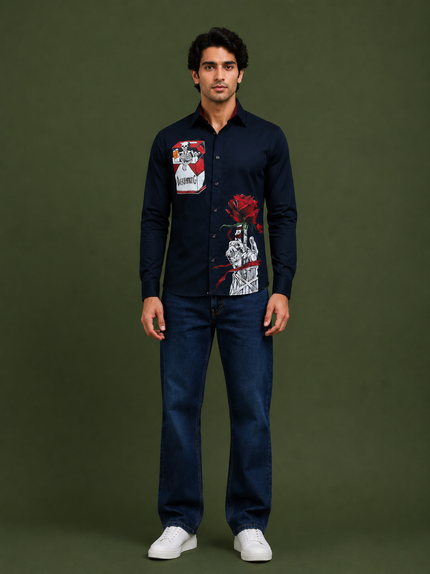 Skull Rose Shirt