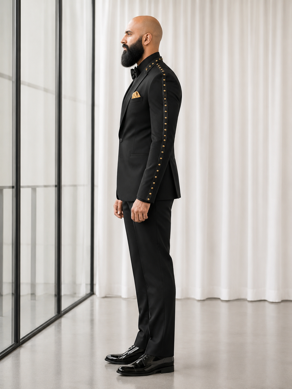 Scarlet Noir Tuxedo