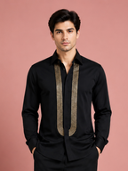 Golden Panel Shirt