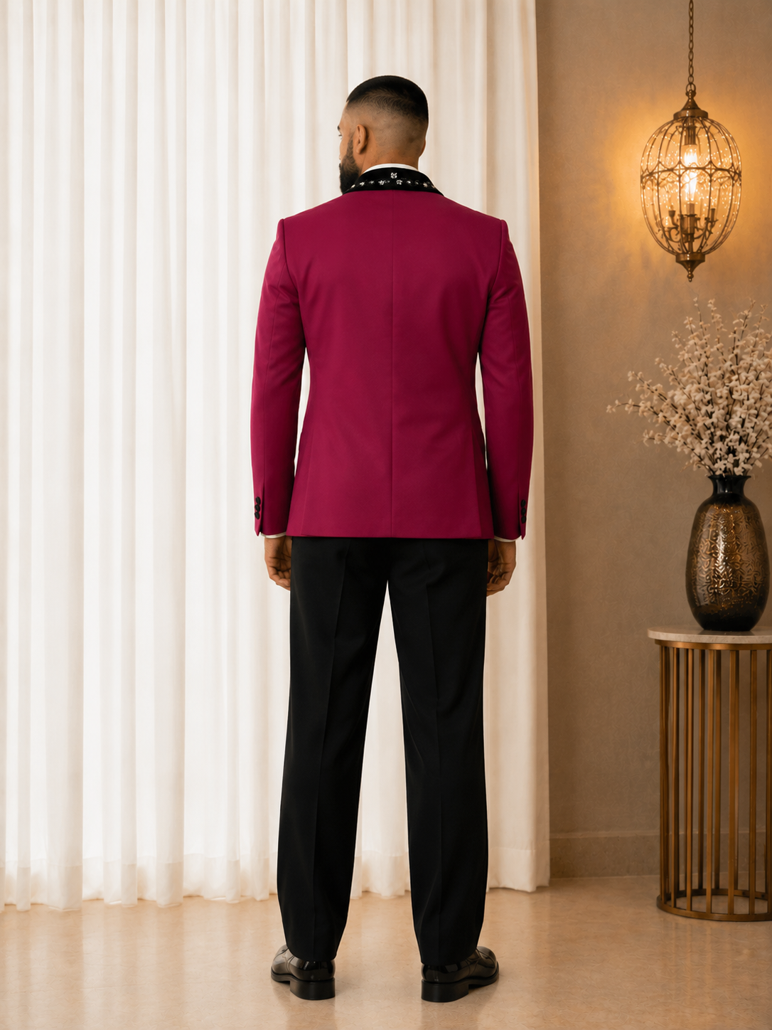 Scarlet Noir Tuxedo