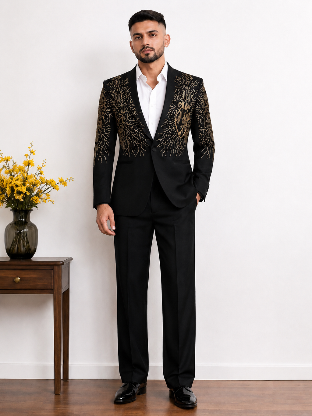 Golden Roots Tuxedo