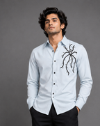 Blue Tentacles  Shirt