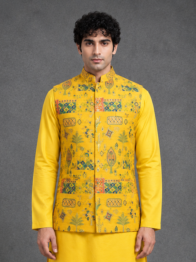 Utsav Yellow Bundy Set