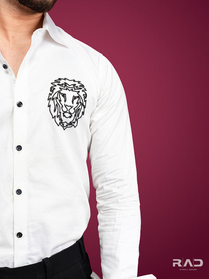 White Lion Mono Shirt