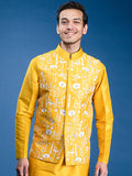 Yellow White Floral Bundy Set