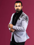 Grey Vamp- Tuxedo