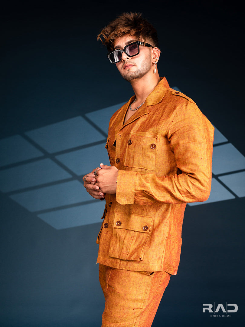 Golden Linen Co-ord