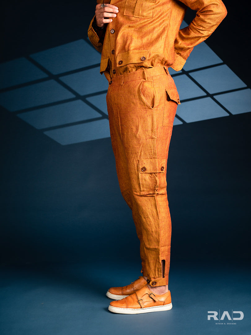 Golden Linen Co-ord